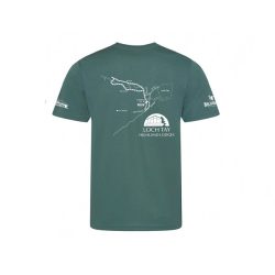 Killin 10K & 5K T-Shirt - Bottle Green - Image 3