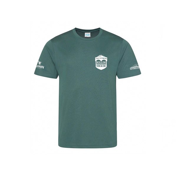 Killin 10K & 5K T-Shirt - Bottle Green